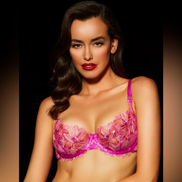 Honey Birdette Aurora Bra 34DDD/F - Picture 2 of 9